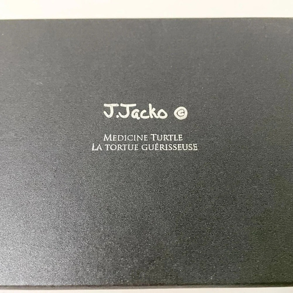 Medicine Turtle James Jacko Change Wallet Coin Purse Native Odawa Pottawatomi - Picture 14 of 16